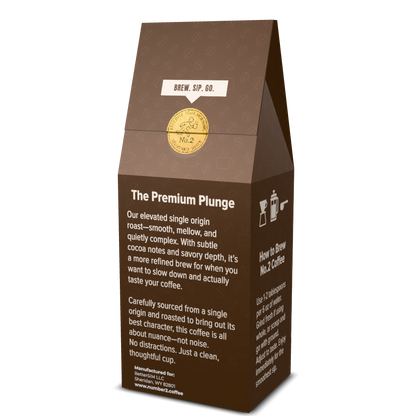 The Premium Plunge (Single Origin)